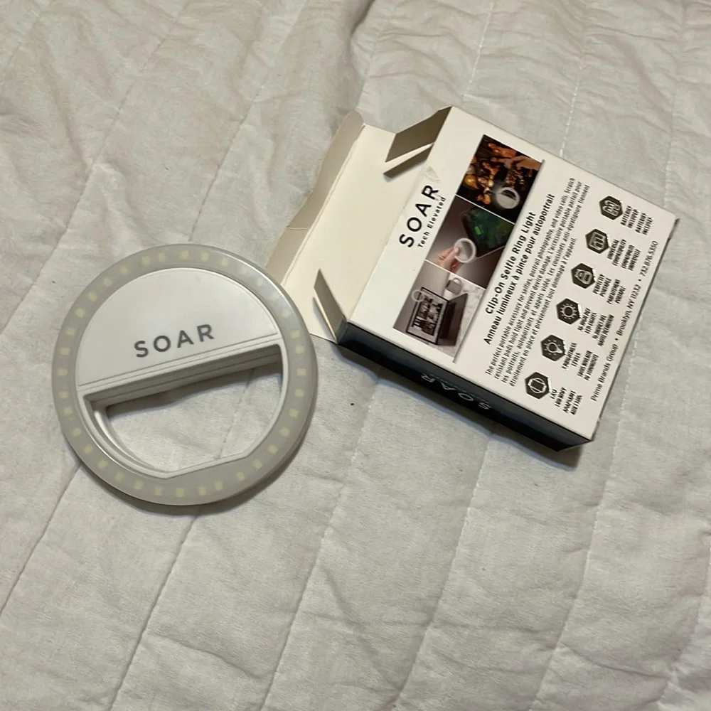 Soar selfie light. Brand new never used